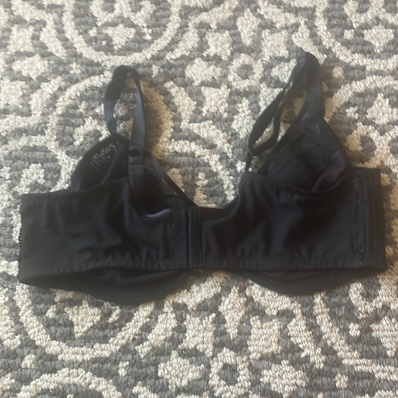 Unlined bra with lace details - Picture 3 of 6